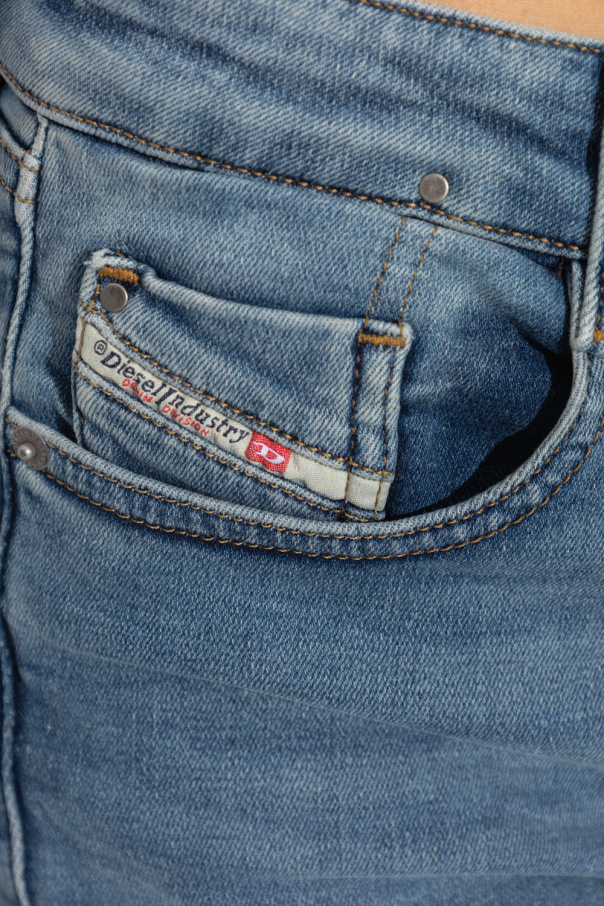 'D - OLLIES' jeans Diesel - White Isle Of Waimea Jean Cross Front